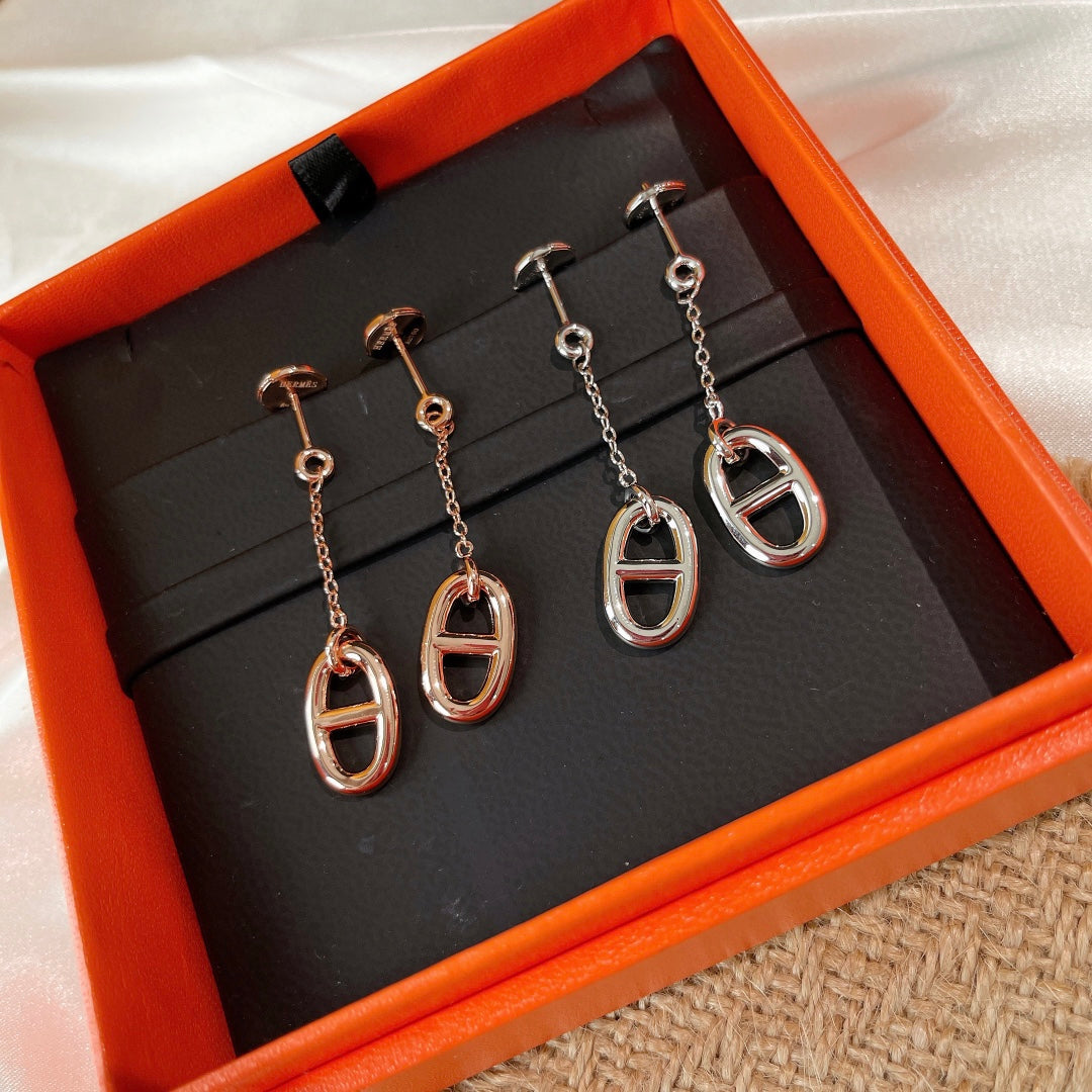 [⭐Renara]CHAINE TASSEL EARRINGS
