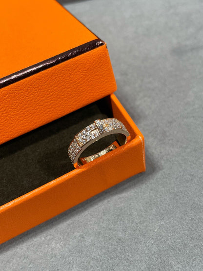 [⭐Renara]KELLY PINK GOLD DIAMOND RING