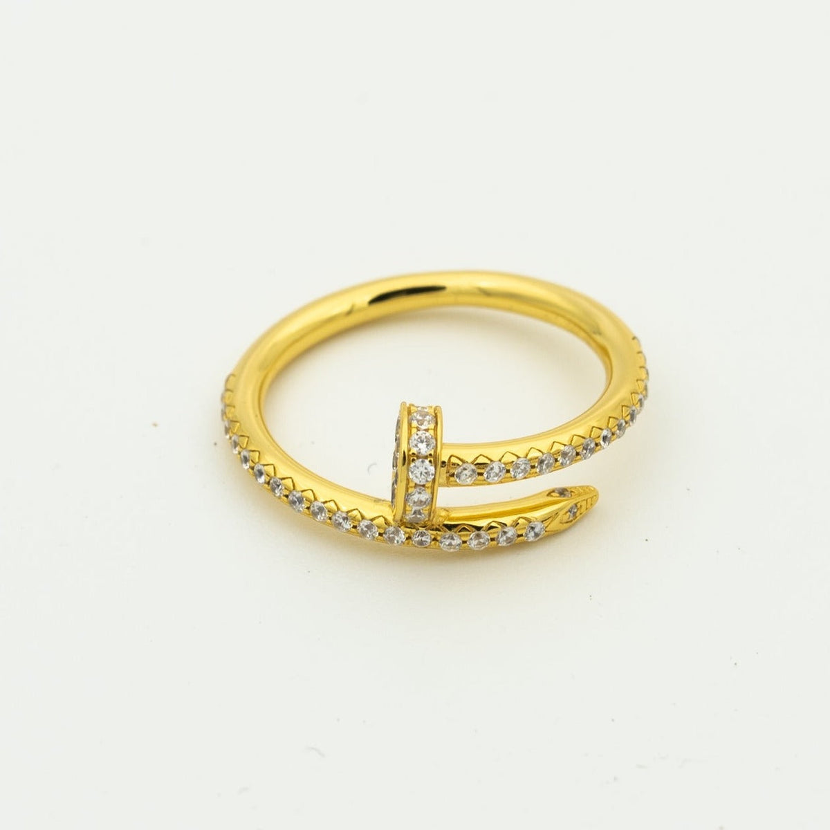 [⭐Renara]JUSTE RING 1.8MM GOLD DIAMONDS