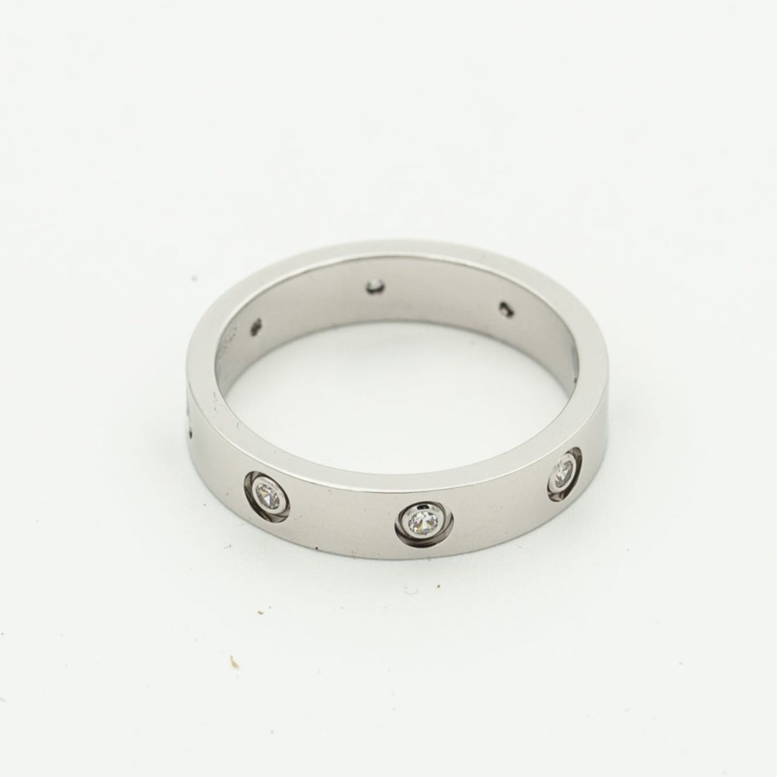 [⭐Renara]LOVE RING 3.6MM 8 DIAMONDS