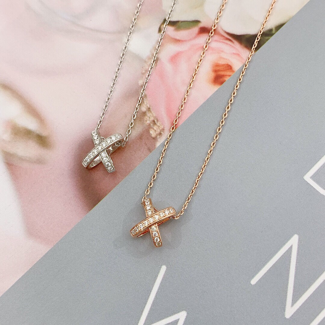 [⭐Renara]JEUX DE DIAMOND NECKLACE