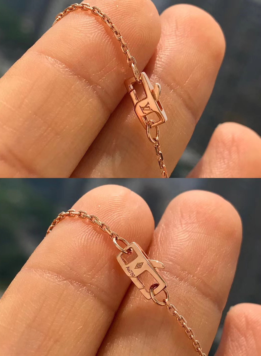 [⭐Renara]BLOSSOM PENDANT PINK GOLD AND DIAMOND