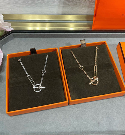 [⭐Renara]HM STERLING CHAINE D'ANCRE HEART