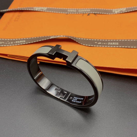 [⭐Renara]CLIC HM SO BLACK GREY BRACELET