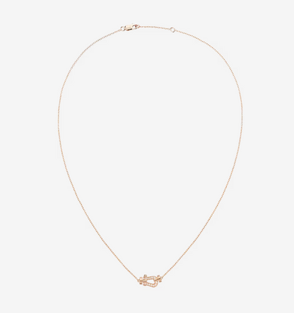 [⭐Renara]FORCE 10 DIAMOND PINK GOLD NECKLACE MINI MODEL