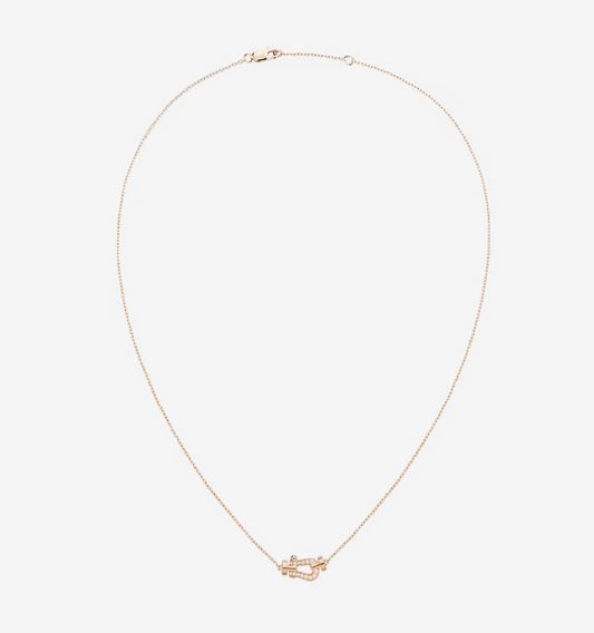 [⭐Renara]FORCE 10 DIAMOND PINK GOLD NECKLACE MINI MODEL