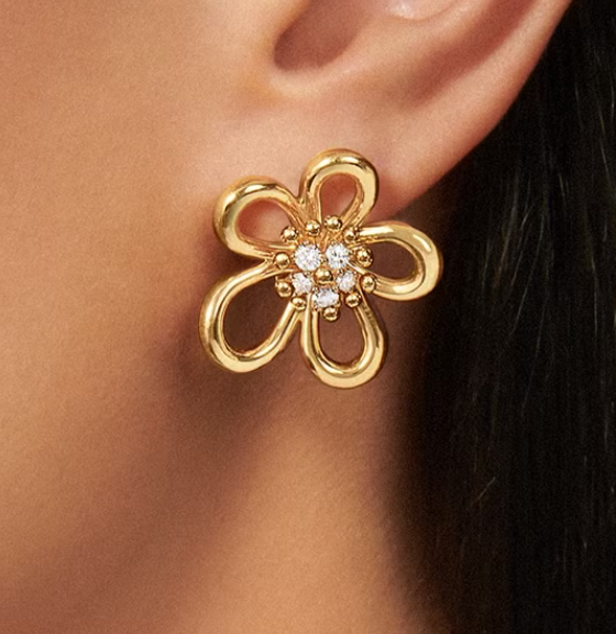 [⭐Renara]FLOWERLACE EARRINGS