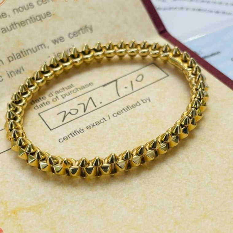 [⭐Renara]CLASH GOLD BRACELET