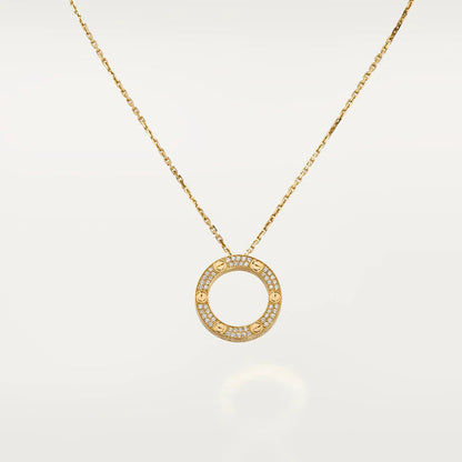[⭐Renara]LOVE NECKLACE ADJUSTABLE ROSE GOLD