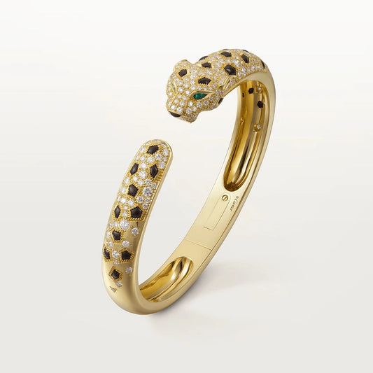 [⭐Renara]PANTHERE BIG BRACELET DIAMONDS