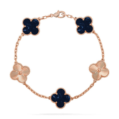[⭐Renara]CLOVER 5 MOTIF PIETERSITE BRACELET COLLECTION