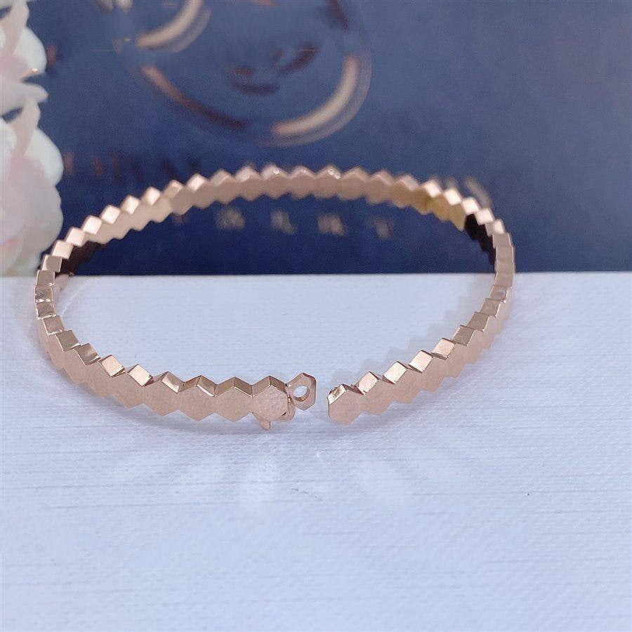 [⭐Renara]BEE LOVE PINK GOLD BRACELET