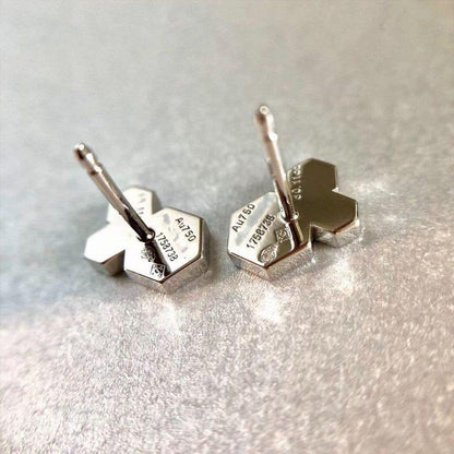 [⭐Renara]BEE LOVE SILVER DIAMOND EARRINGS