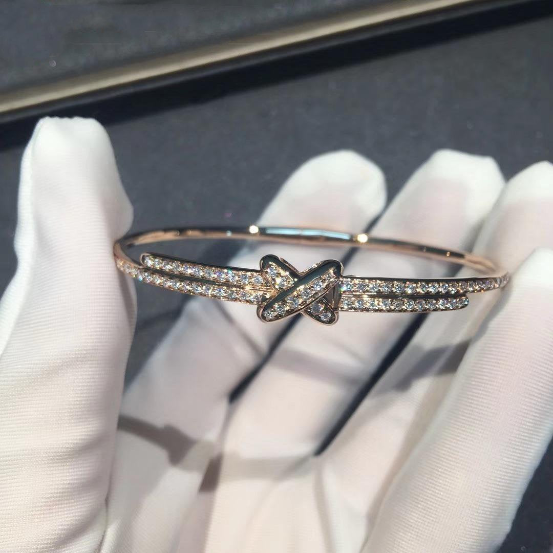 [⭐Renara]JEUX DE BRACELET DIAMONDS PINK GOLD