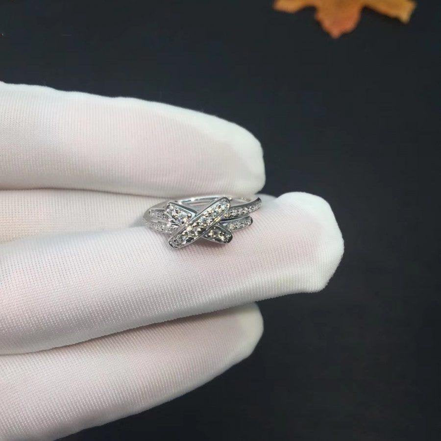 [⭐Renara]JEUX DE SILVER DIAMOND RING