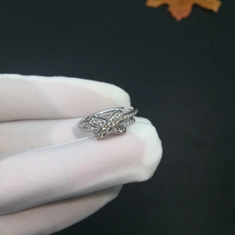 [⭐Renara]JEUX DE SILVER DIAMOND RING