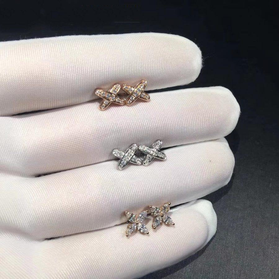 [⭐Renara]JEUX DE DIAMOND EARRINGS