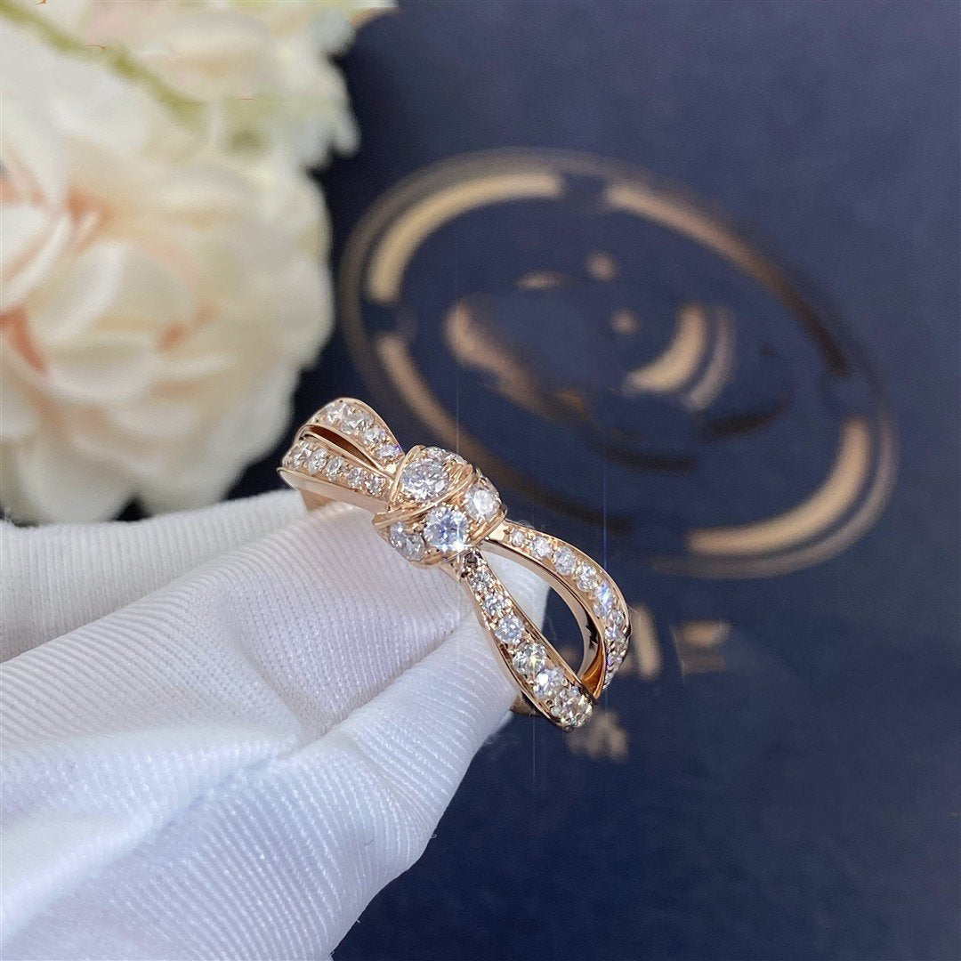 [⭐Renara]LIENS PINK GOLD DIAMOND RING