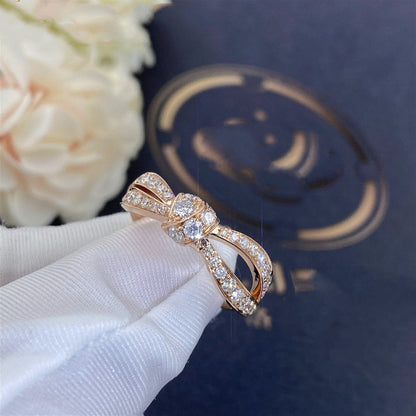 [⭐Renara]LIENS PINK GOLD DIAMOND RING