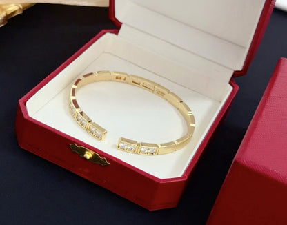 [⭐Renara jewelrys]LOVE DIAMOND OPEN  BRACELET