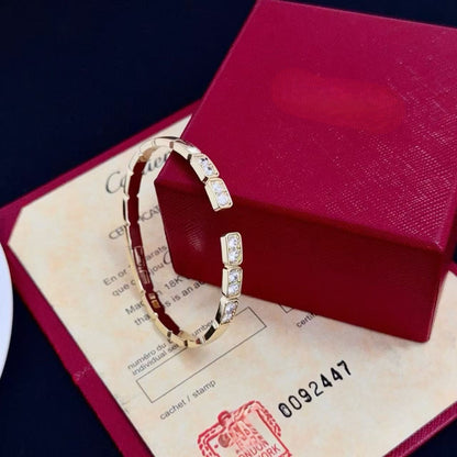 [⭐Renara jewelrys]LOVE DIAMOND OPEN  BRACELET