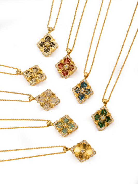 [⭐Renara] B.C.L BIG SIZE  ENAMEL NECKLACE（Various colors）