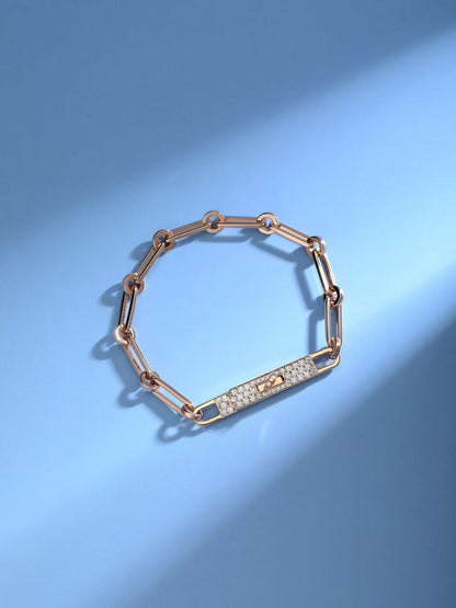 [⭐Renara]CHAINE BRACELET SMALL MODEL DIAMOND
