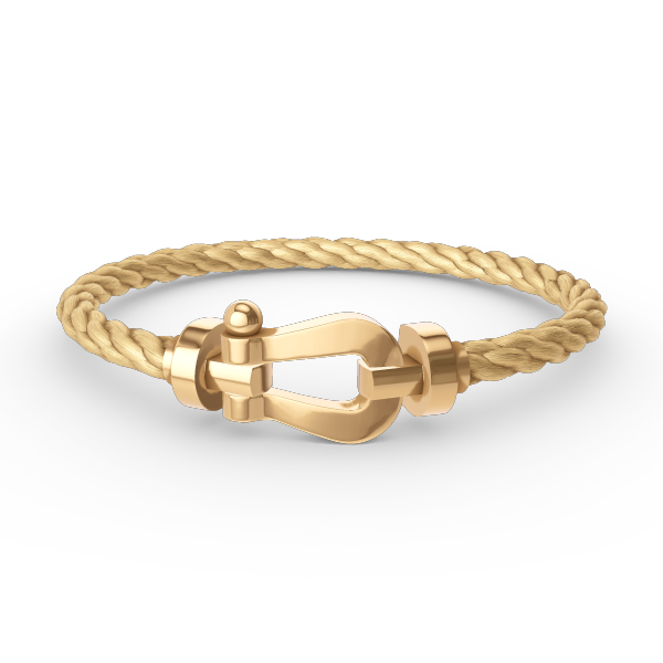[⭐Renara]FORCE LARGE HORSESHOE NO DIAMOND BRACELET GOLD