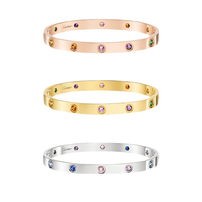 [⭐Renara] 2026 RAINBOW LOVE BRACELET 6.1MM  10 DIAMONDS