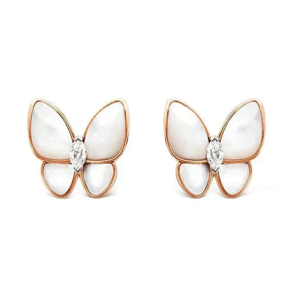 [⭐Renara]BUTTERFLY MOP DIAMOND EARRINGS