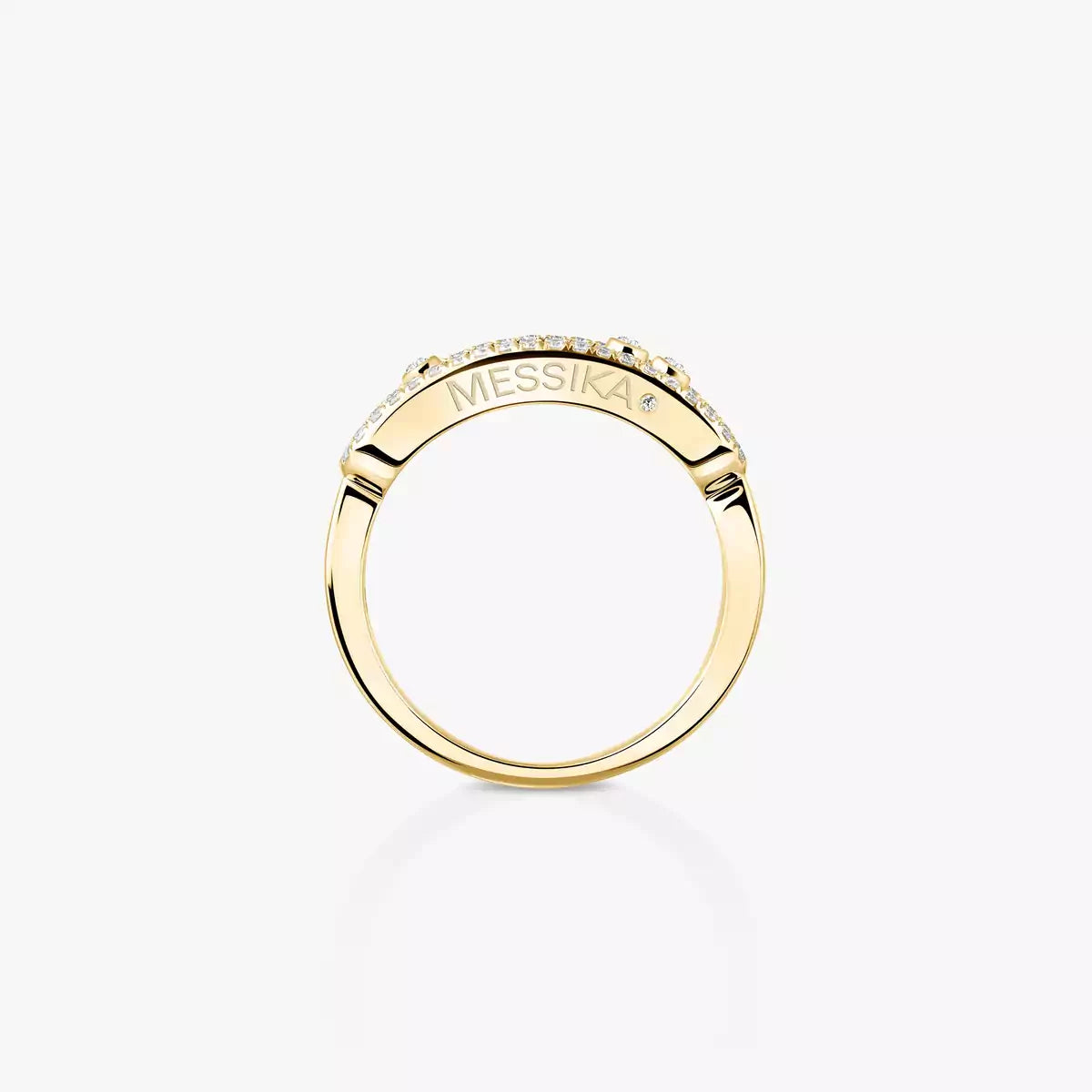 [⭐Renara] Baby Move Gold Diamond Pave_ Ring