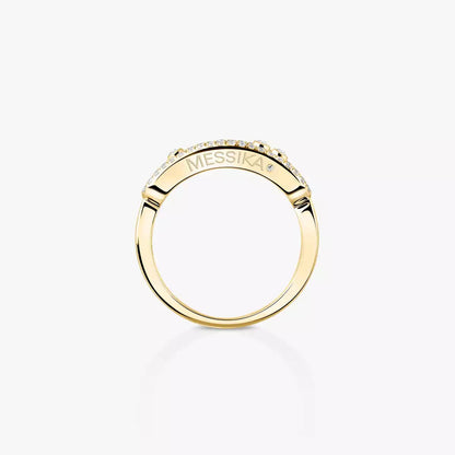 [⭐Renara] Baby Move Gold Diamond Pave_ Ring