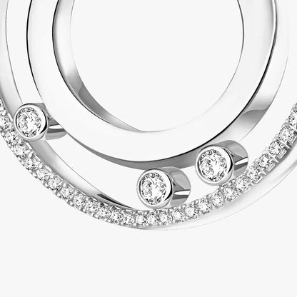 [⭐Renara]Move Romane Small Diamond Hoop Earrings