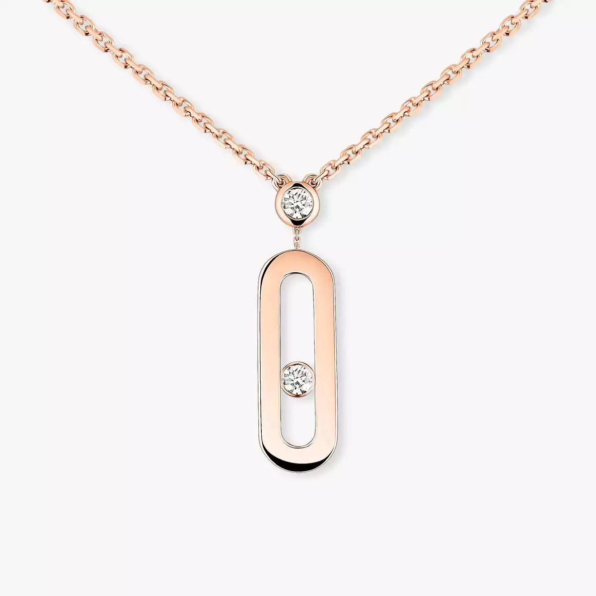 [⭐Renara] Move Uno Gold Diamond Long Necklace
