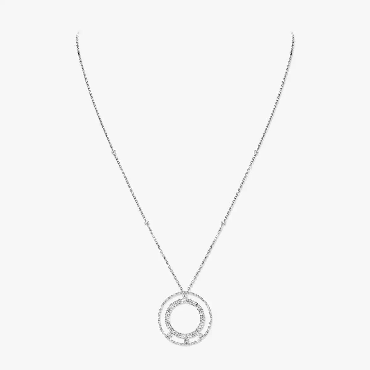 [⭐Renara]Move Romane Long Pave_-Set Diamond Necklace