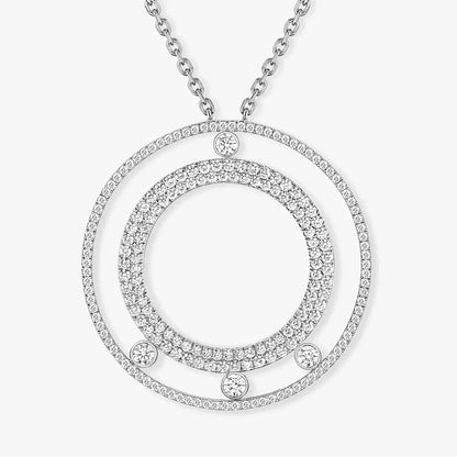 [⭐Renara]Move Romane Long Pave_-Set Diamond Necklace