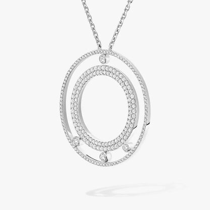 [⭐Renara]Move Romane Long Pave_-Set Diamond Necklace