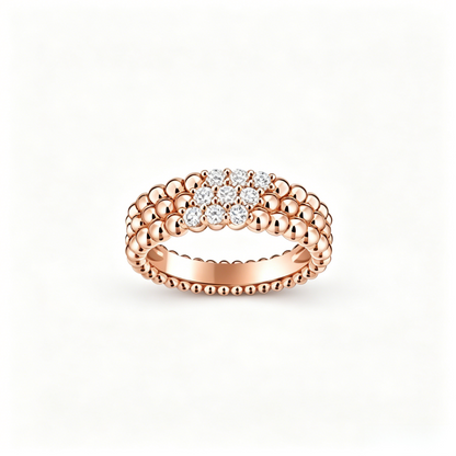 [⭐Renara] THREE-ROW DIAMOND RING