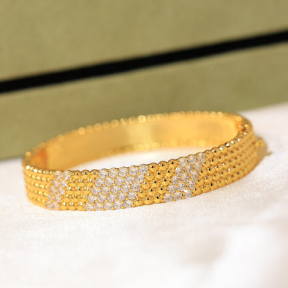 [⭐Renara]  FIVE-ROW DIAMOND BRACELET