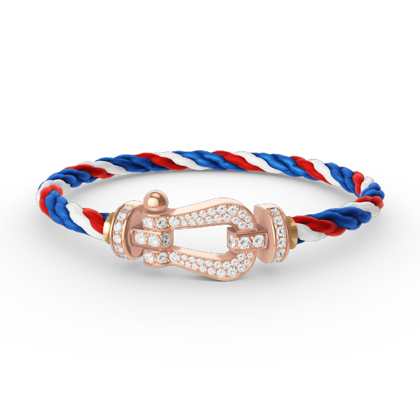 [⭐Renara]FORCE LARGE HORSESHOE FULL DIAMOND BRACELET ROSE GOLD
