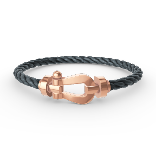 [⭐Renara]FORCE LARGE HORSESHOE NO DIAMOND BRACELET ROSE GOLD