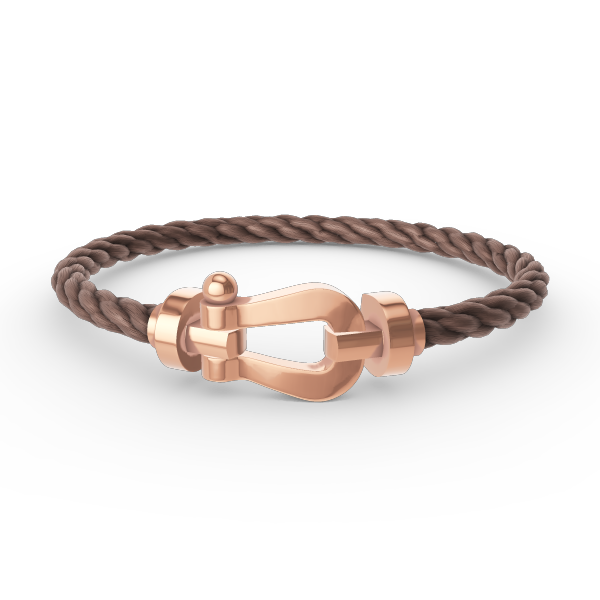 [⭐Renara]FORCE LARGE HORSESHOE NO DIAMOND BRACELET ROSE GOLD