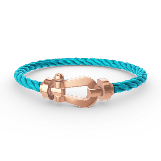 [⭐Renara]FORCE LARGE HORSESHOE NO DIAMOND BRACELET ROSE GOLD