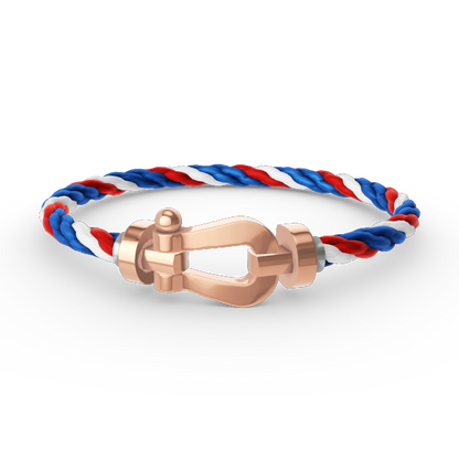 [⭐Renara]FORCE LARGE HORSESHOE NO DIAMOND BRACELET ROSE GOLD