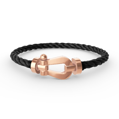 [⭐Renara]FORCE LARGE HORSESHOE NO DIAMOND BRACELET ROSE GOLD