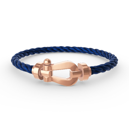 [⭐Renara]FORCE LARGE HORSESHOE NO DIAMOND BRACELET ROSE GOLD