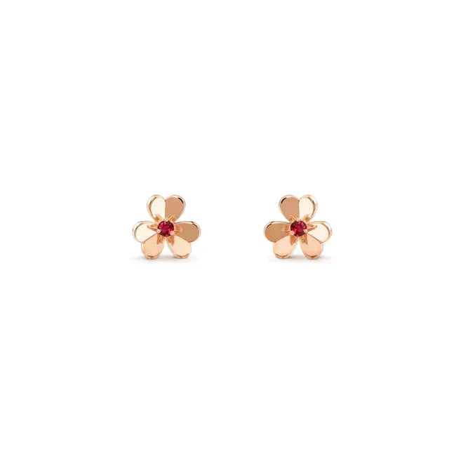 [⭐Renara]FRIVOLE  FLOWER PINK EARRINGS