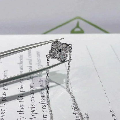 [⭐Renara]CLOVER  SINGLE FLOWER BRACELET SILVER