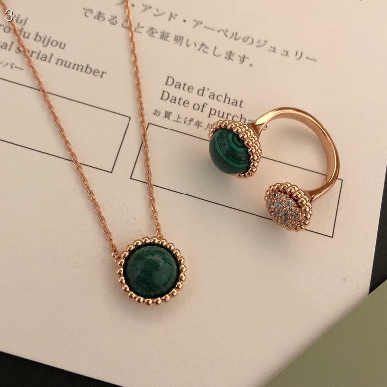 [⭐Renara]PERLEE COULEURS DIAMOND ROSE GOLD BETWEEN THE FINGER RING