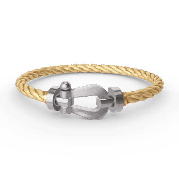 [⭐Renara]FORCE LARGE HORSESHOE NO DIAMOND BRACELET SILVER